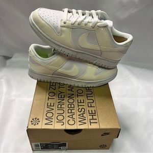 Women’s Nike Dunk Low Next Nature Sail - Cream - White New Size 7.5W